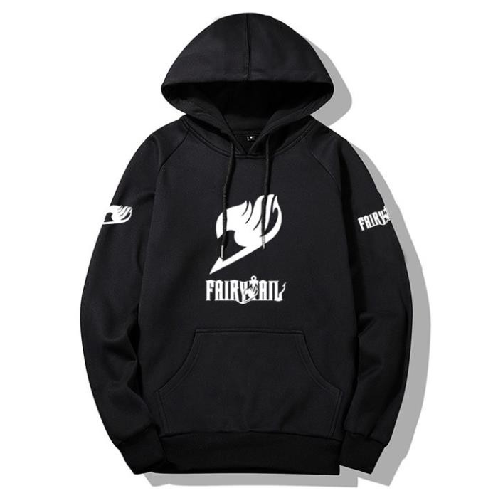 🎁HOT💥 Áo Fairy Tail hoodie dài tay mũ trùm đầu sP yêu thích ❤