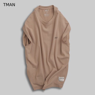 Áo tank top trơn cao cấp màu cafe sữa - tman