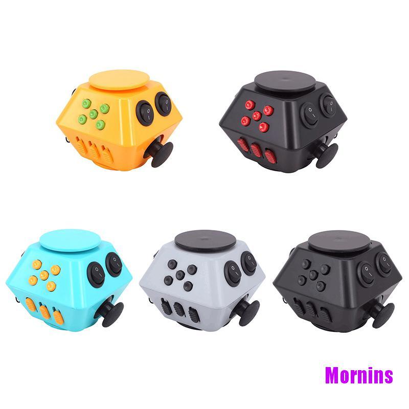 Mornin☪Spinner Cube Antistress Magic Stress Cube Relieve Anxiety Boredom Finger Cube