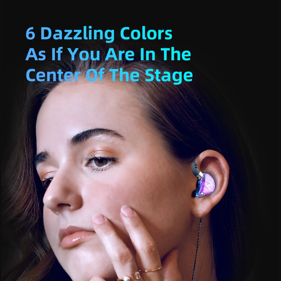 Tai Nghe Nhét Tai Có Dây Gaming QKZ Nune Zen Phiên Bản Mới GEN Z âm thanh Hifi (Có Mic, Jack Cắm Vuông, Chuyên Game,...)