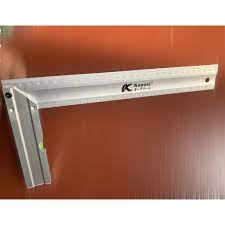 Thước Ke Góc Vuông Nhôm Kapusi Nhật Bản 30cm Có Thiết Kế Nivo – Thước vuông 90 độ bằng chất liệu Nhôm chống gỉ