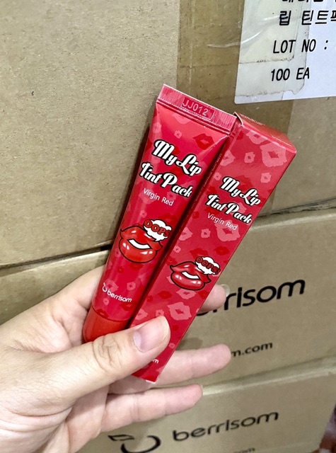 [Chính hãng ]Son xăm môi Hàn Quốc Berisom Chu My Lip Tint Pack- sang trọng | BigBuy360 - bigbuy360.vn