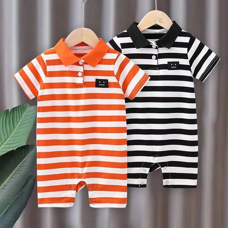 Áo Liền Quần Tay Ngắn Thời Trang Mùa Hè Cho Bé Sơ Sinh