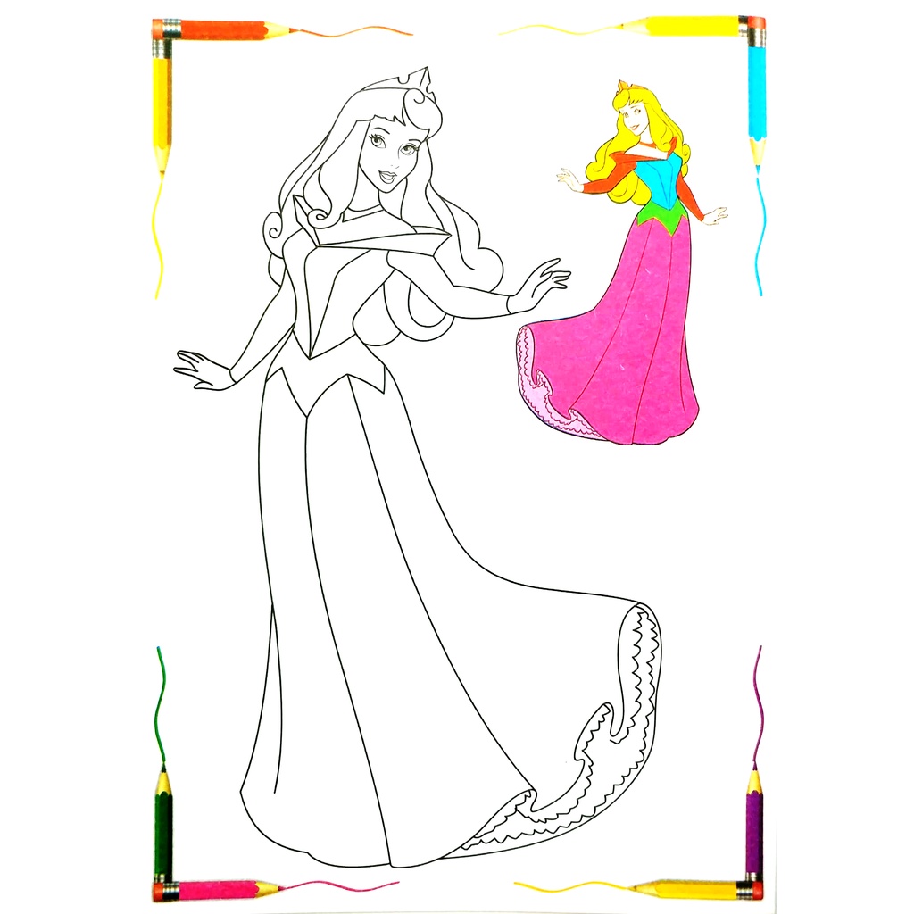 Sách Bé Tô Màu Công Chúa - Tập 2