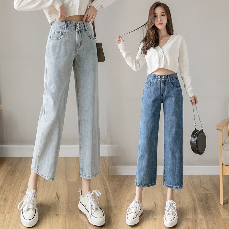 Order. Quần jean ống rộng size nhỏ _ảnh thật