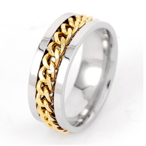 Nhẫn khui bia cho nam và nữ bằng titan (N2).
