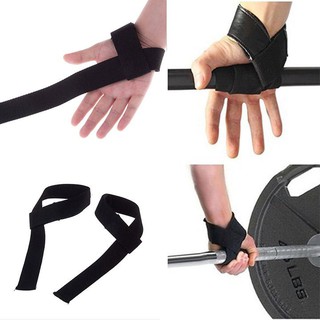 Dây quấn cổ tay nâng đòn tạ (1 đôi)