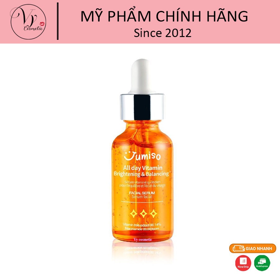 Tinh chất trắng sáng da Jumiso All day Vitamin Brightening&Balancing Facial Serum 30ml