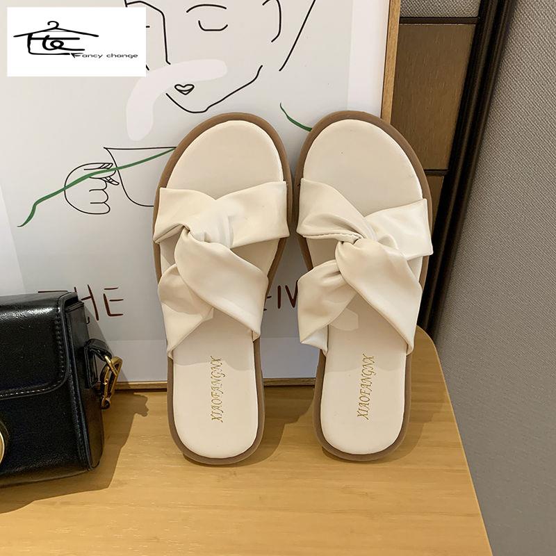 Dép Đế Bằng Mềm Thời Trang Mùa Hè Dành Cho Mẹ Bầu 2022