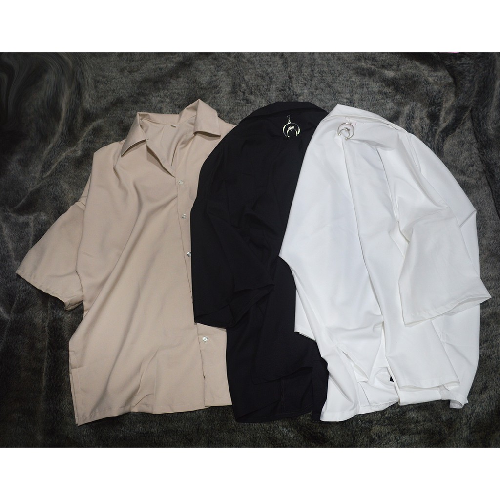 Sơ Mi Tay Lỡ Oversize KING Unisex TSP | BigBuy360 - bigbuy360.vn