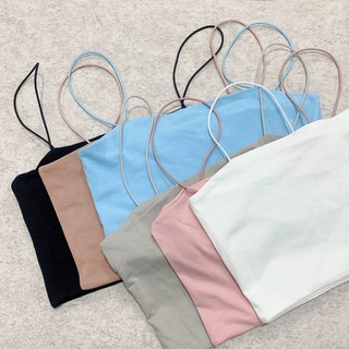 ÁO CROPTOP 2 DÂY TRƠN