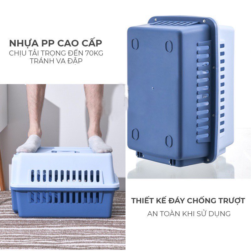 Lồng vận chuyển thú cưng chuyên dụng Pet Parkway, lồng hàng không vận chuyển chó mèo, lồng đựng chó, lồng đựng mèo