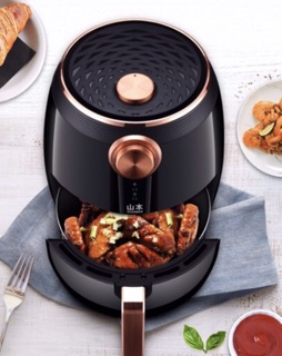 NỒI CHIÊN KHÔNG DẦU HÃNG SHANBEN 7828 VÀ PANANSONIC 8055 DUNG TÍCH 4,5 LÍT