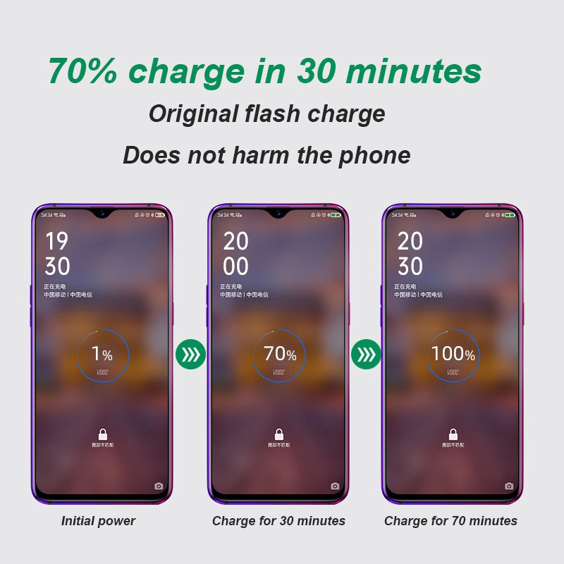 Dây cáp sạch nhanh VOOC 5A cho Oppo