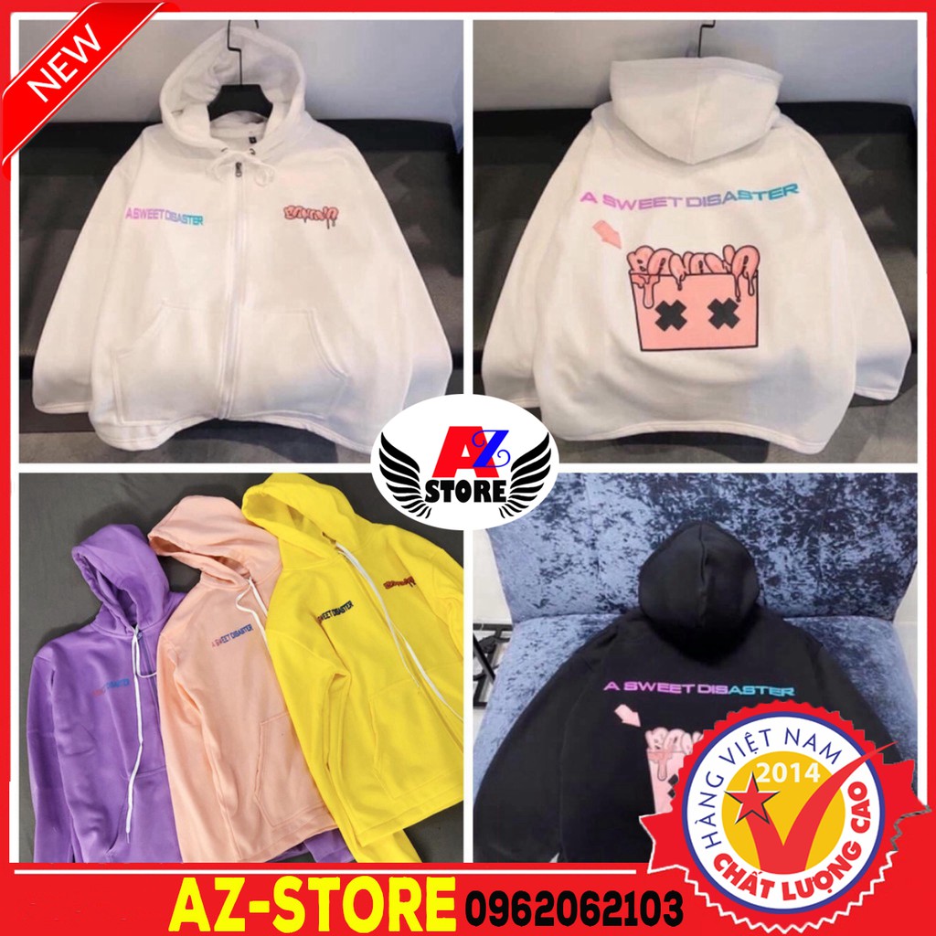 (loại dày) Áo khoác hoodie nữ Zip BANAWA  Mới | BigBuy360 - bigbuy360.vn