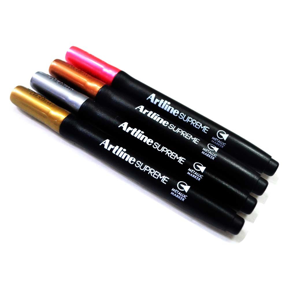 Bút tô bóng màu kim loại Artline Metallic Marker