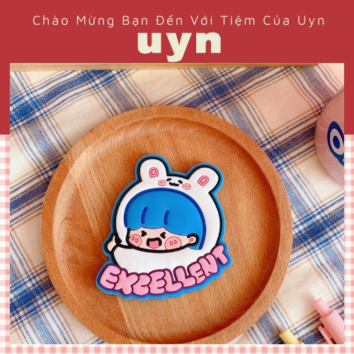 Gương Mini Cầm Tay Bỏ Túi Mini Hàn Quốc Hoạt Hình Đáng Yêu