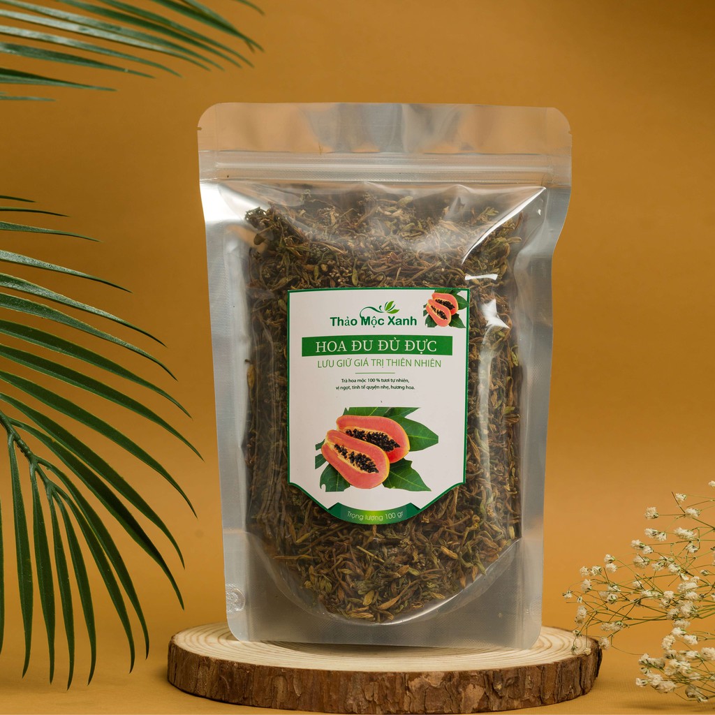 Hoa đu đủ đực 100g