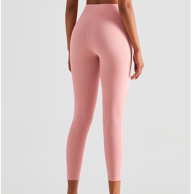 Quần legging Hoppe Fumeng có túi phong cách thể thao thời trang cho nữ