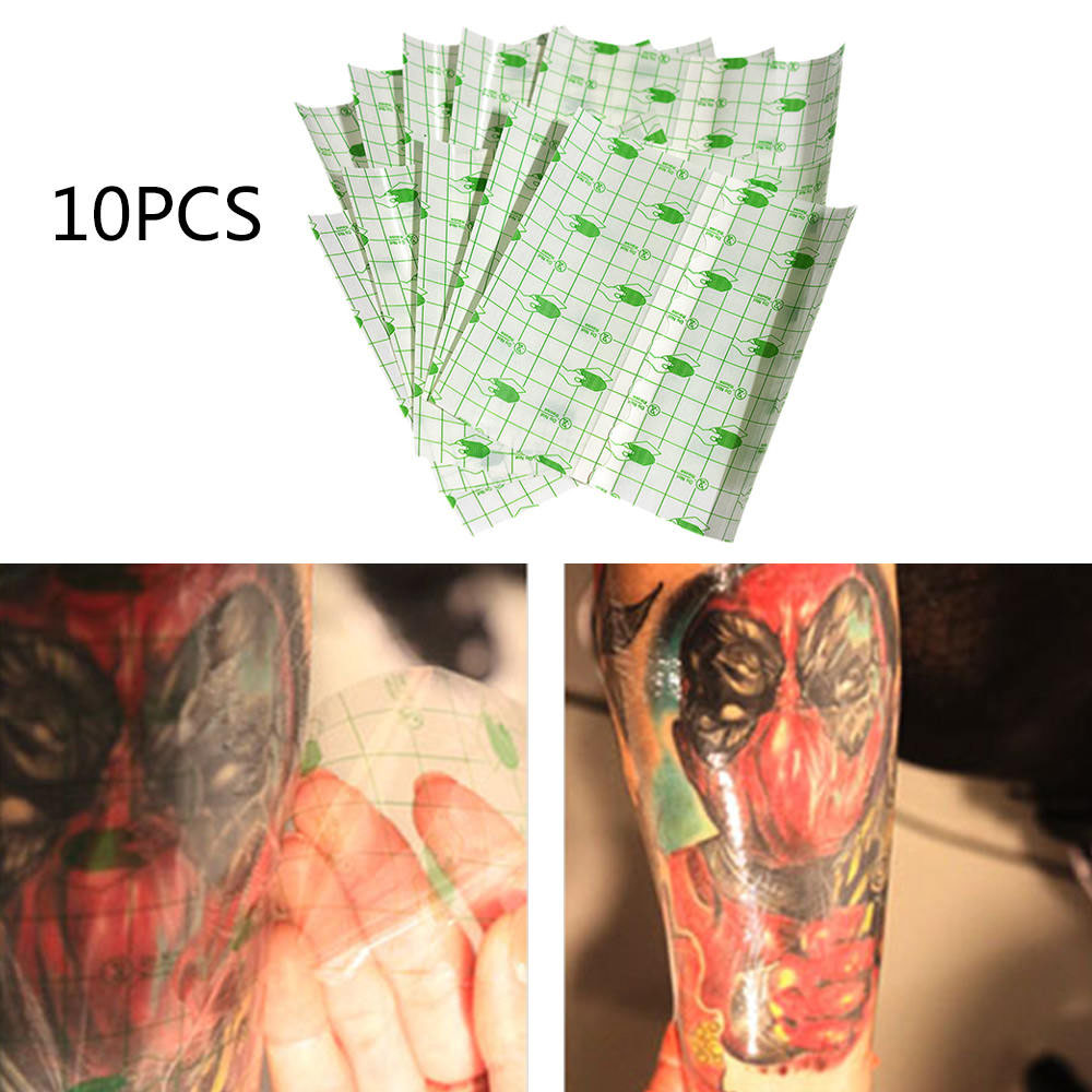 [Hàng mới về] Set 10 miếng dán bảo vệ hình xăm chống thấm nước chất lượng cao