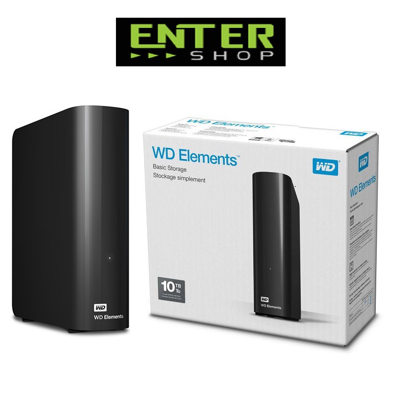Ổ cứng di động WD Elements 10Tb 3.5in Desktop HDD