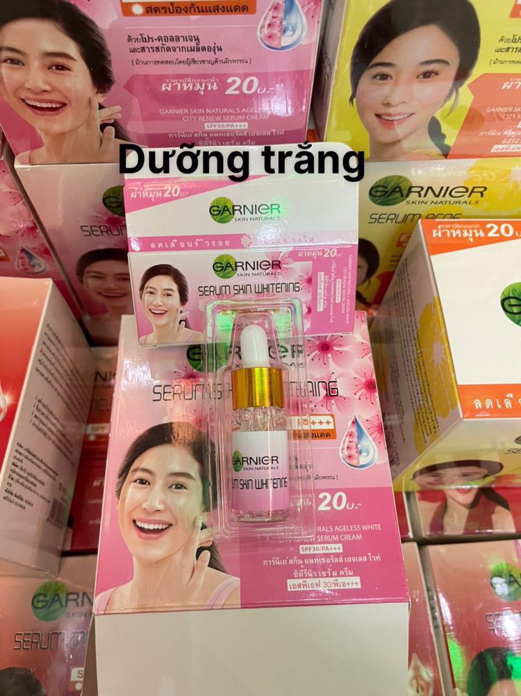 [Ảnh thật] serum dưỡng trắng da garnier thái lan chính hãng