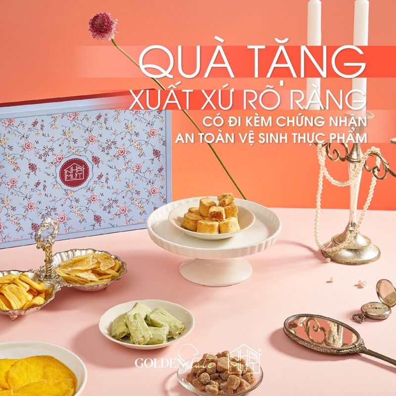 Hộp quà tết, mứt tết cao cấpTHƯƠNG HIỆU NHÀ MỨT 2021, mã AL_TET_MUT Công Ty | BigBuy360 - bigbuy360.vn