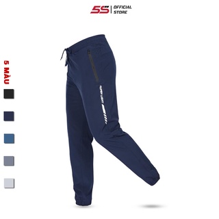 Quần Thể Thao Jogger Nam 5S (5 Màu) Vải Gió, Dáng Thể Thao, Bo Ống Trẻ Trung, Lưng Chun Thoải Mái