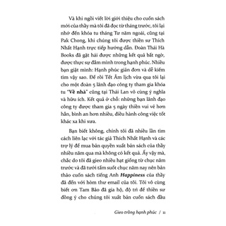 Sách - Gieo Trồng Hạnh Phúc