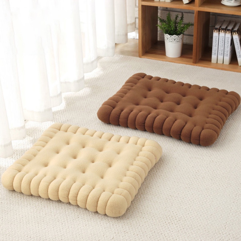 Gối Đệm Trang Trí Ghế Sofa / Xe Hơi Hình Bánh Quy