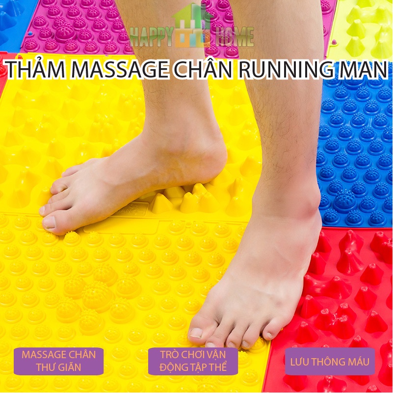 Tấm Thảm Massage Chân Thư Giãn - Thảm Running Man