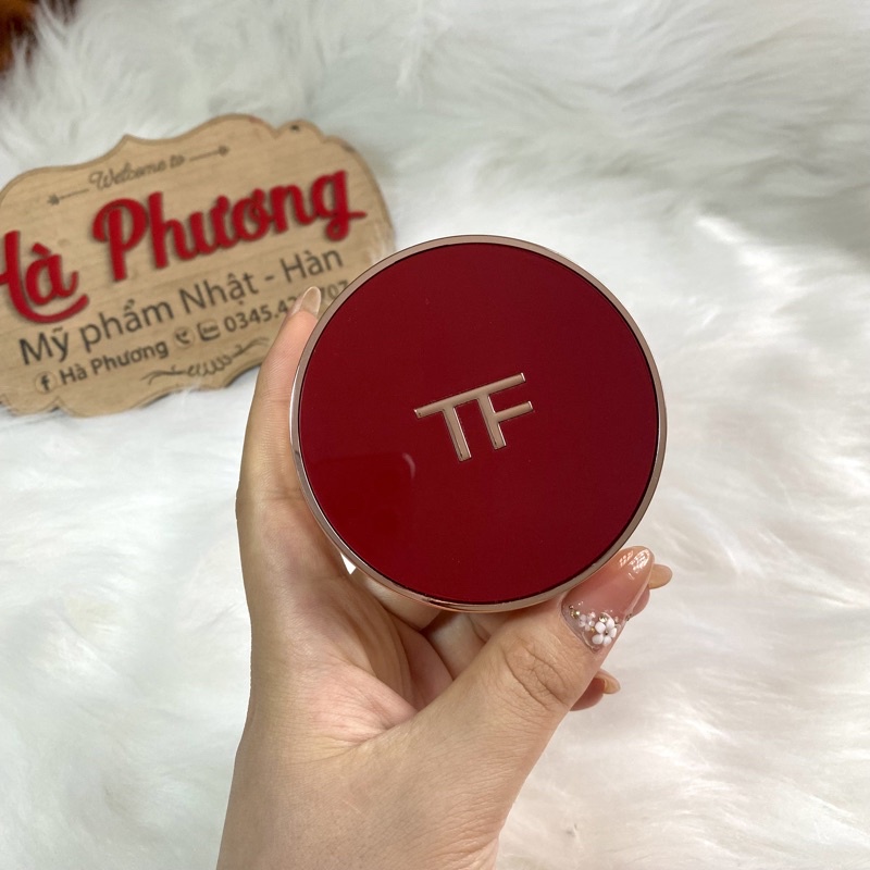 Phấn nước Tom Ford vỏ đỏ bản LIMITED Tặng lõi phụ + 2 bông phấn