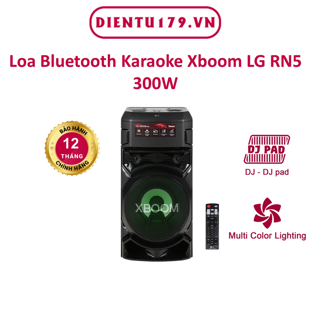 Loa kéo Karaoke LG Xboom RN5 chính hãng trả góp 0%
