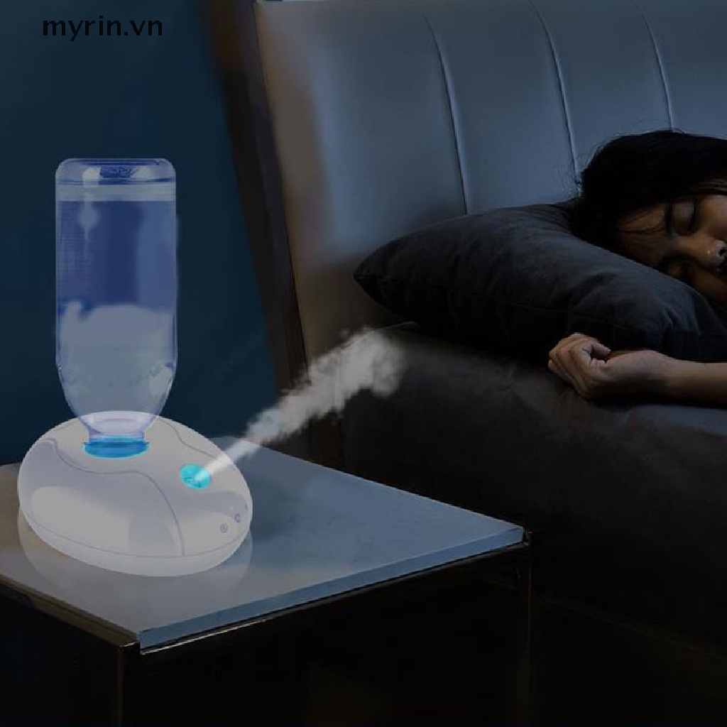 Máy Phun Sương Làm Ẩm Không Khí Có Đèn LED Kết Nối USB
