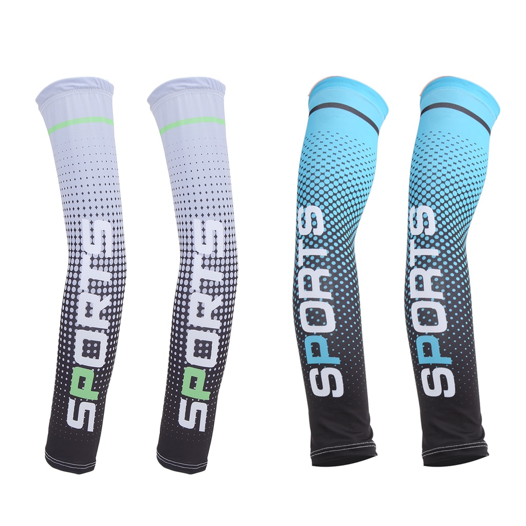 Hàng HOT Ống Tay Chống Nắng Găng Tay chống nắng Bảo vệ Đàn hồi thoáng khí Mát mẻ Hấp thụ Độ ẩm cho Du lịch Đạp xe Thể thao【Southdakota051】