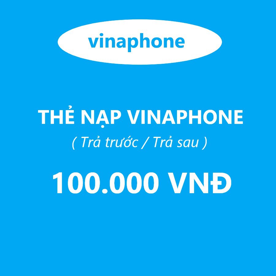 Thẻ cào Vinaphone 100.000đ