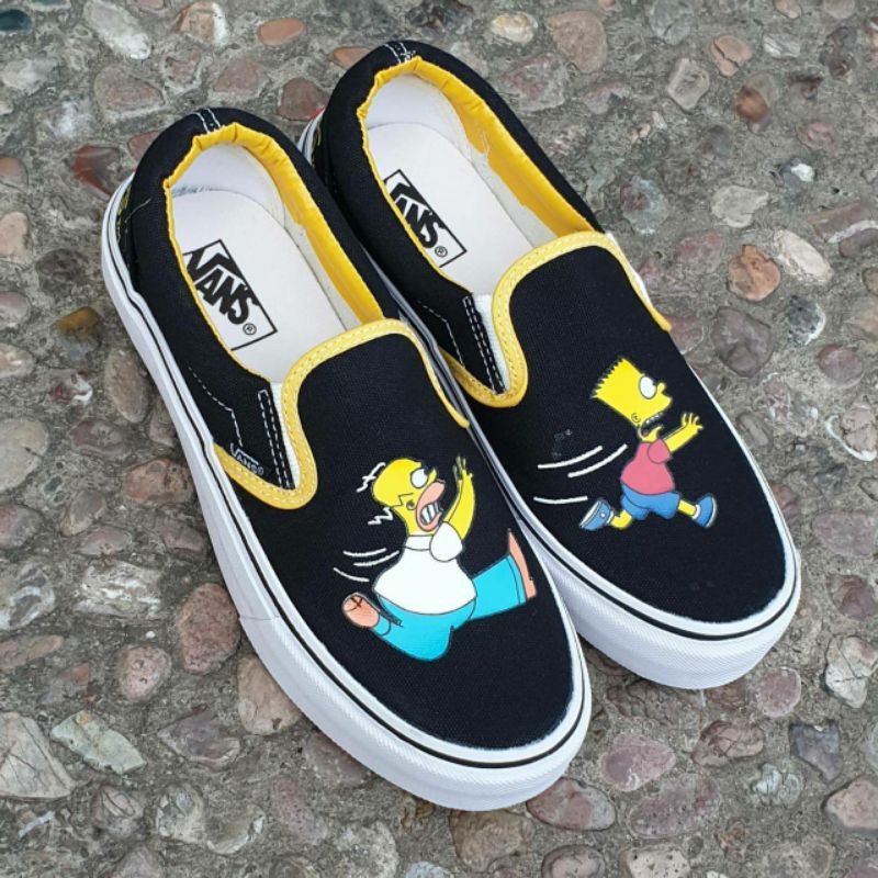 Giày Vans Slip On The Simpson Nhập Khẩu Việt Nam