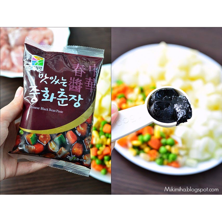 SỐT TƯƠNG ĐEN HÀN QUỐC/ SỐT NẤU MÌ TƯƠNG ĐEN