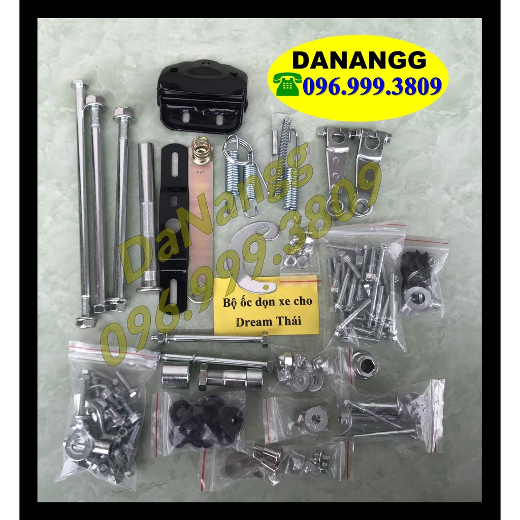 Bộ ốc vào xe mới dùng cho Dream thái hàng tiêu chuẩn honda