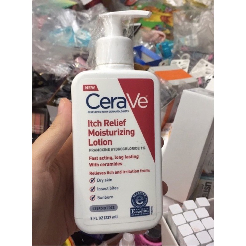 Dưỡng thể làm dịu ngứa da Cerave Itch Relief Moisturizing Lotion | WebRaoVat - webraovat.net.vn