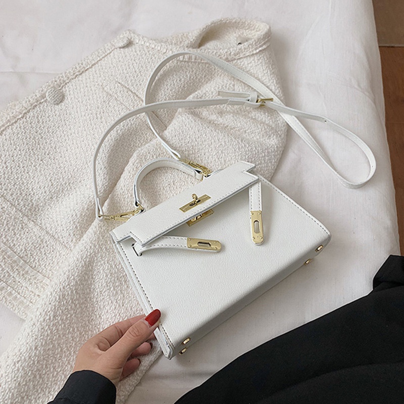 Túi đeo chéo vai IELGY màu trơn thanh lịch cho nữ