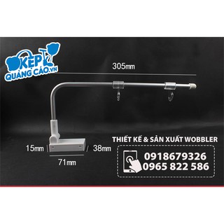 Khung treo bảng quảng cáo, tay treo phân vùng, thanh treo nam châm, thanh treo siêu thị
