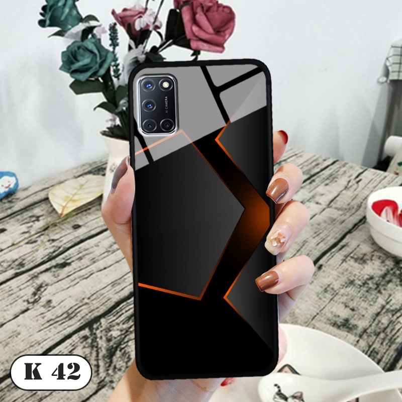 Ốp lưng kính cường lực cho điện thoại Oppo A52/ A92