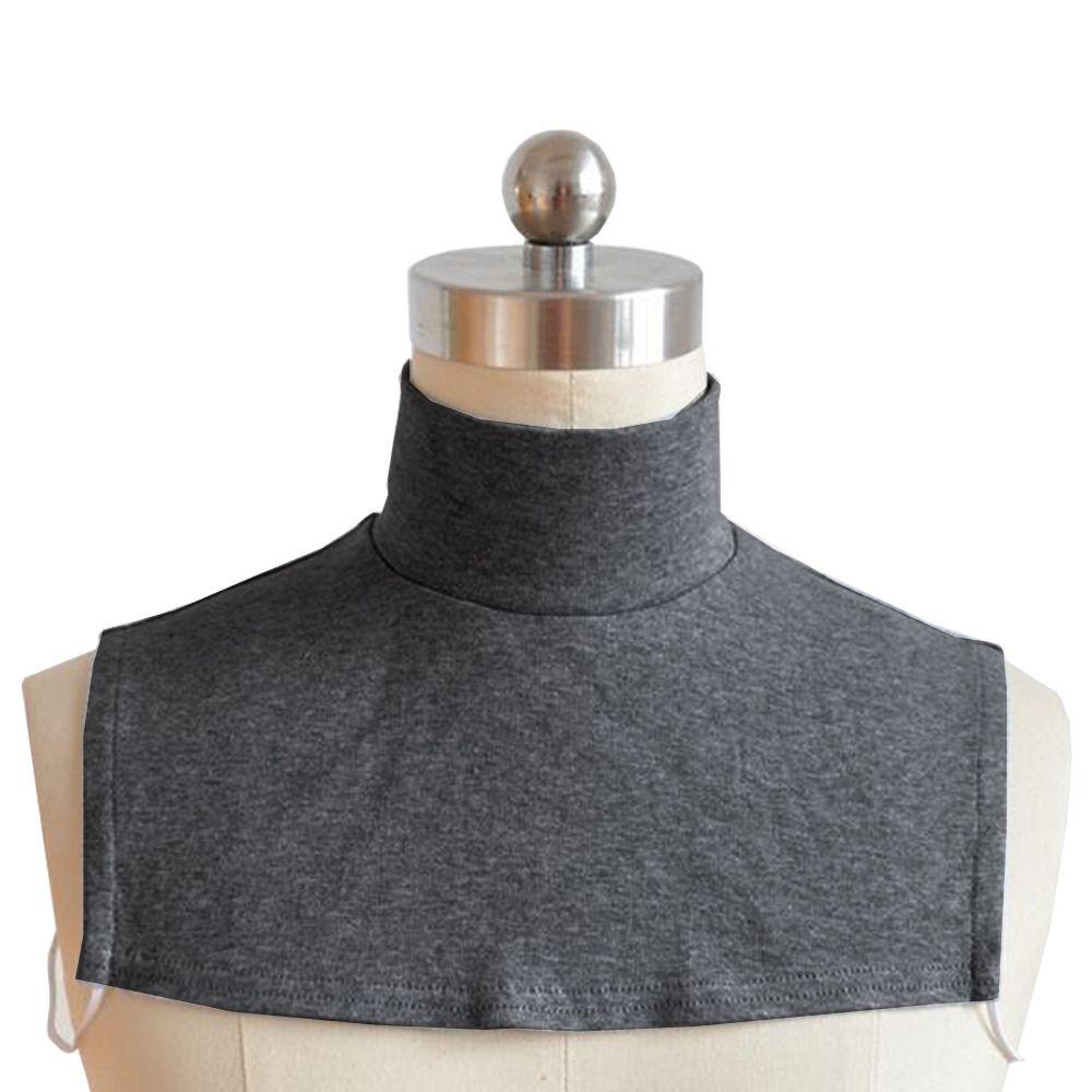 WONDER Cổ Áo Giả Cotton Màu Sắc Nhã Nhặn Dành Cho Nữ