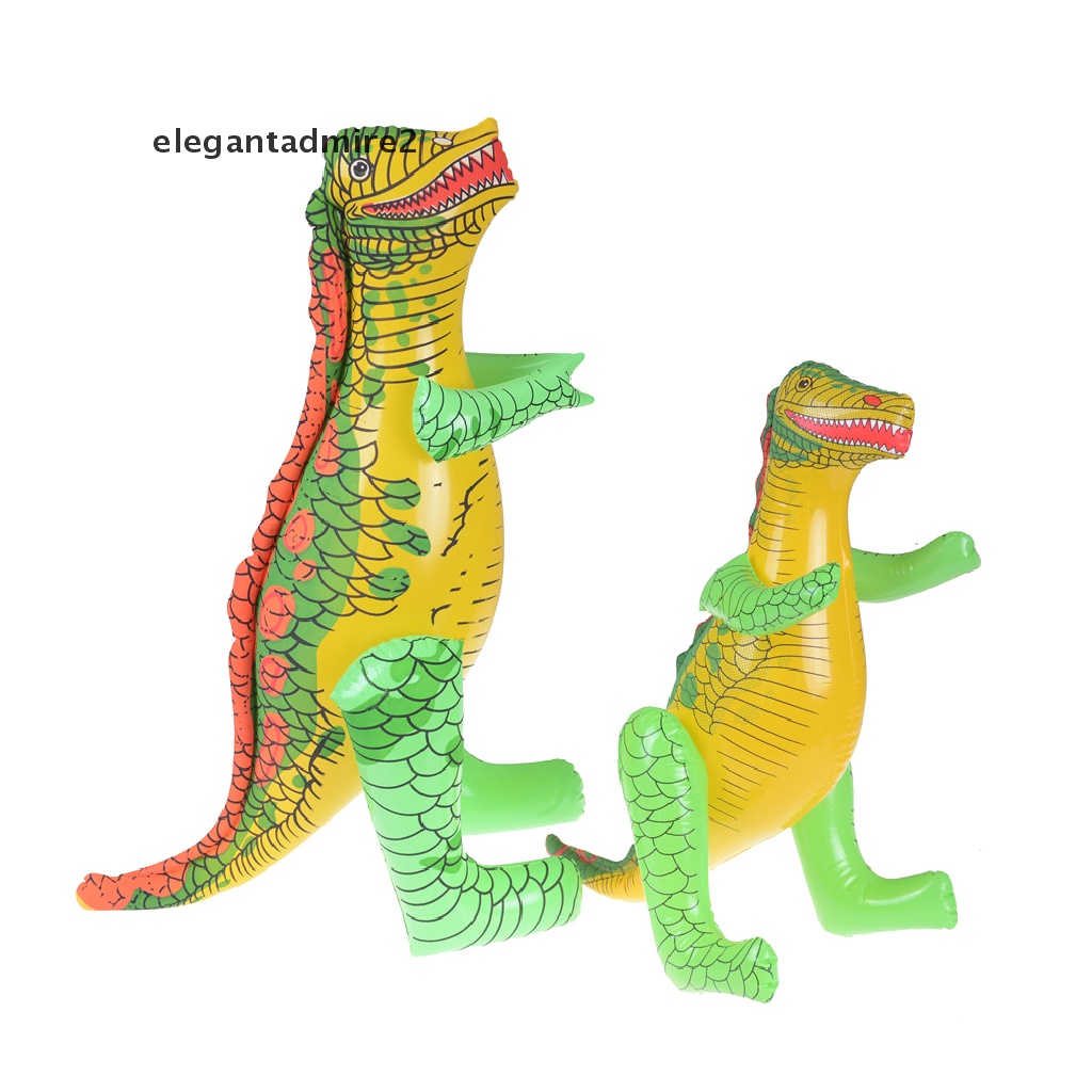 1 Bóng Bơm Hơi Hình Khủng Long Kích Thước 40 / 55cm Độc Đáo Trang Trí Bể Bơi / Bãi Biển