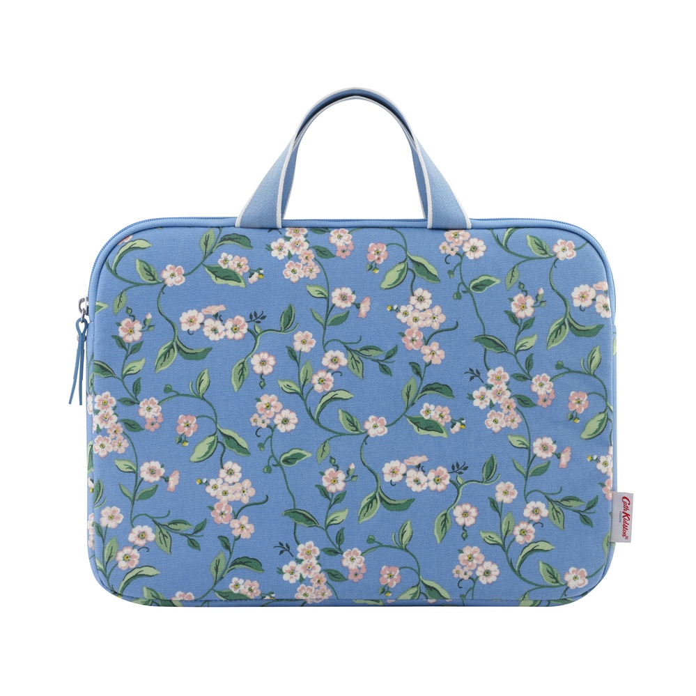 Cath Kidston - Túi chống sốc laptop 13 inchs Forget me not - 1018530 - Mid Blue