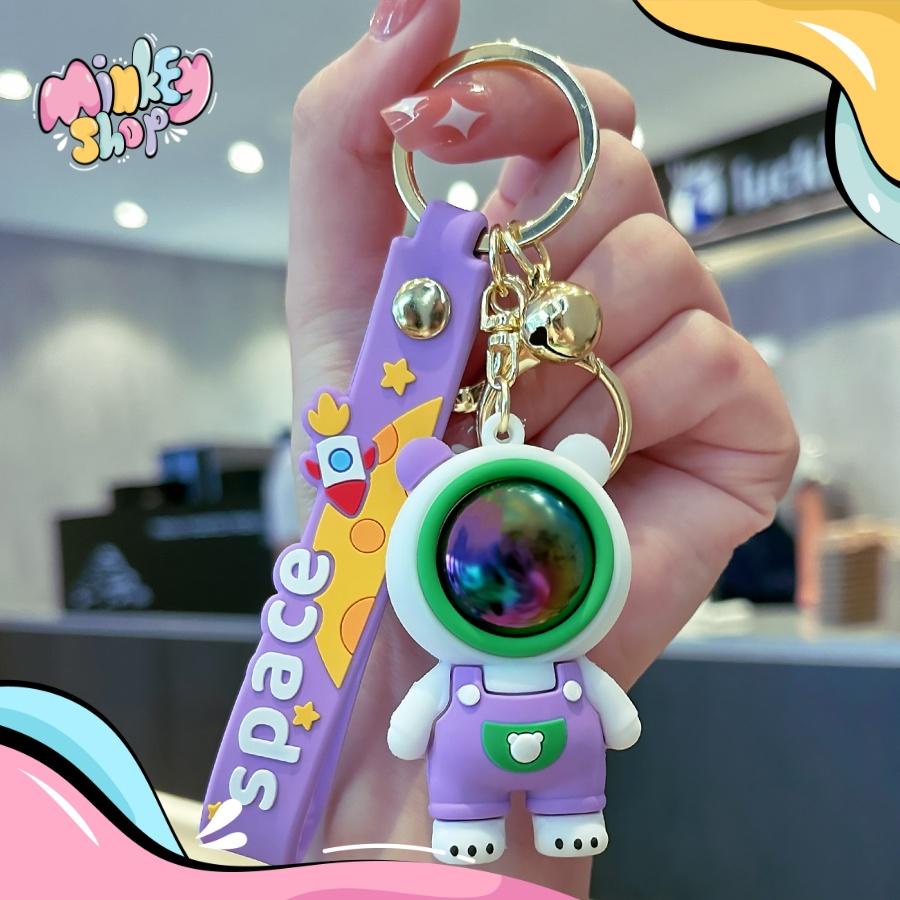 Móc Khoá Phi Hành Gia Mập Đáng Yêu Nhiều Mẫu Dễ Thương Phụ Kiện Túi Xách, Balo, Ô Tô Cute 02MKPHG -Minkey