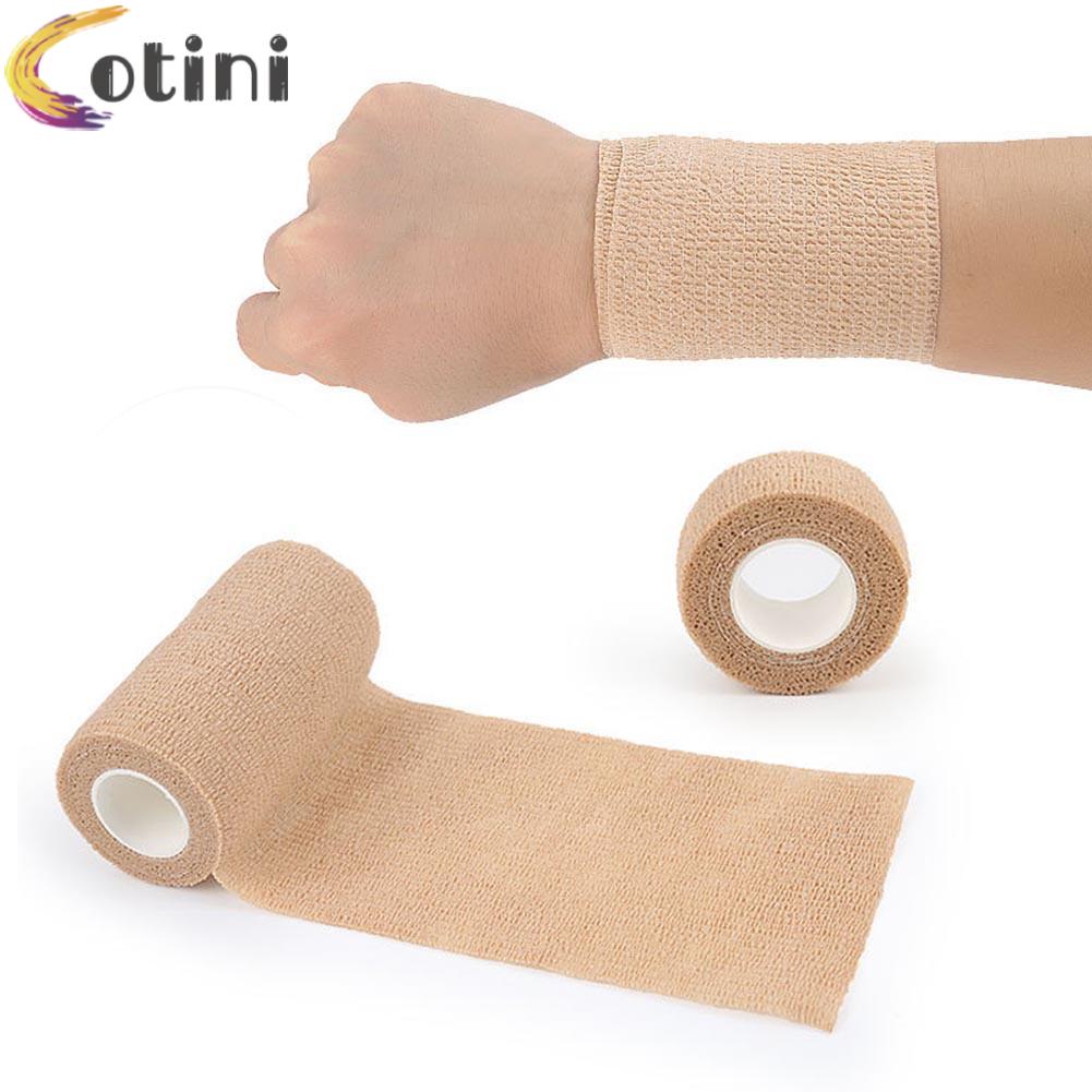 Cuộn băng gạc co giãn thoáng khí tự dính chăm sóc sức khỏe tiện lợi