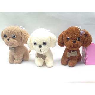 Chó Poople bông xù tai cụp - kích thước cao 20cm