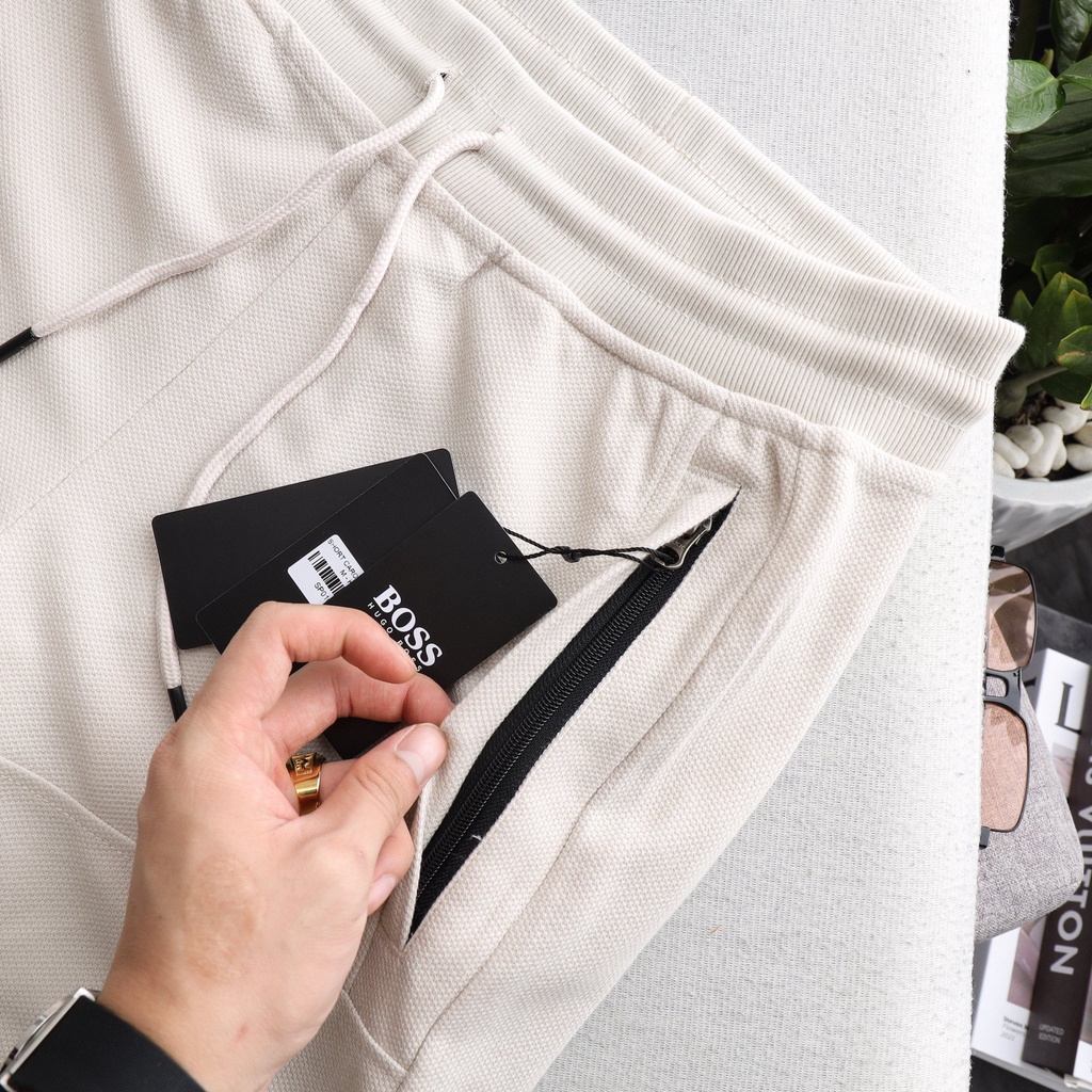 Quần Short Nam Lưng Thun Pique Cotton Big Size 90kg - ivanbigsize